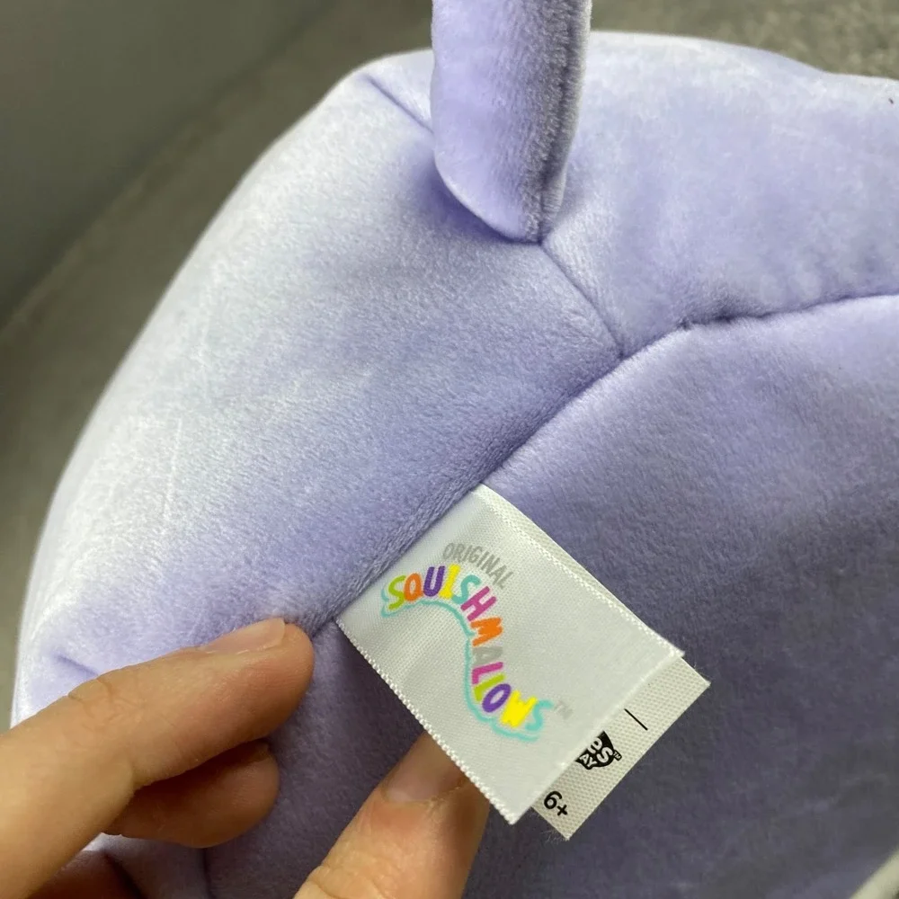 Squishmallows Bubba the Purple Cow 12 In Soft Huggable Plush Easter‎ Basket